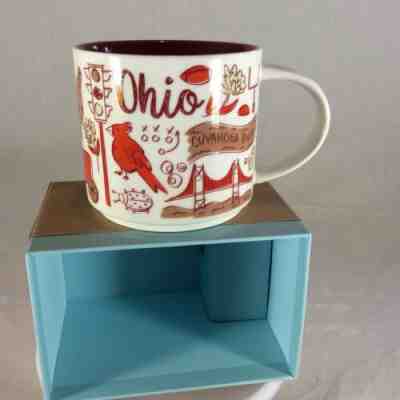 Starbucks Coffee Been There Series Mug 2017 OHIO Cup 14 oz NIB & w/SKU - Sold on eBay Nov, 25th 2019 for $18.88