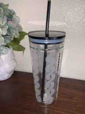 Starbucks Recycled Glass 20oz Venti Cold Cup Tumbler Lid Straw Iced Coffee - Sold on eBay Nov, 25th 2019 for $58.99