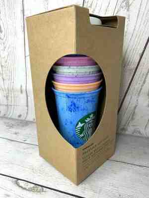 RARE 2019 Starbucks Reusable Hot Cups 6 Pack Lids Star Bucks Not Color Changing - Sold on eBay Nov, 25th 2019 for $32.50