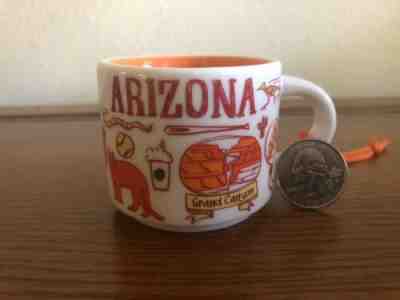 NIB Starbucks ARIZONA You Are Here Mini 2 oz Mug Christmas Tree Ornament - Sold on eBay Nov, 25th 2019 for $15.99
