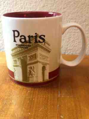  Starbucks Mug Paris France Coffee Cup Global Icon City Series Mug 16 Oz 2016 - Sold on eBay Nov, 25th 2019 for $39.99