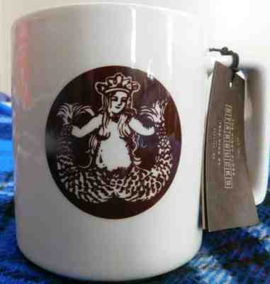 NWT Starbucks Mug First Store Pike Place Seattle 14oz Mermaid - Sold on eBay Nov, 25th 2019 for $23.00