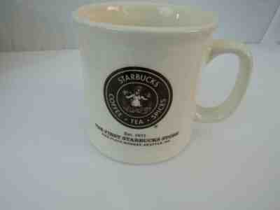 THE FIRST STARBUCKS STORE Collectors MUG Pike Place Market Seattle WA est 1971 - Sold on eBay Nov, 25th 2019 for $26.99