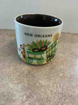 Starbucks ‘You Are Here’ Collection Coffee Mug Cup 14oz New Orleans 2015 - Sold on eBay Nov, 25th 2019 for $17.50