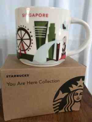 RARE BNIB Singapore Starbucks You Are Here Collection YAH City Mug 14 Oz  - Sold on eBay Nov, 25th 2019 for $42.99