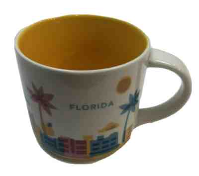 Starbucks Florida You Are Here Collection Series Coffee mug cup 14 oz 2015 - Sold on eBay Nov, 25th 2019 for $16.59