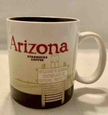 2012 STARBUCKS Collector Series ARIZONA 16 oz. COFFEE MUG Route 66 Icon Global - Sold on eBay Nov, 25th 2019 for $16.02
