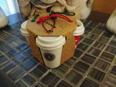 Set of 4 Starbucks Coffee To-Go Cups CHRISTMAS Ornaments 1971 1992 2011 NEW! - Sold on eBay Nov, 25th 2019 for $19.99