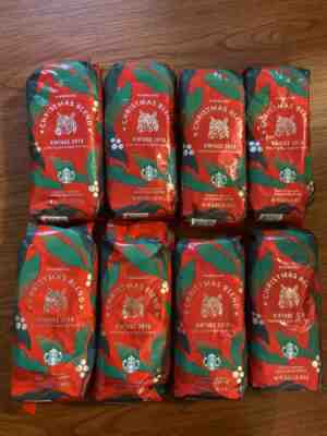 8 Pounds Starbucks Christmas Blend Vintage 2019 Whole Bean Dark Roast Coffee  - Sold on eBay Nov, 25th 2019 for $99.50