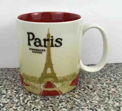 Starbucks Paris France Global Icon Collectors Series Coffee Mug 2012 16 oz Cup  - Sold on eBay Nov, 25th 2019 for $34.99