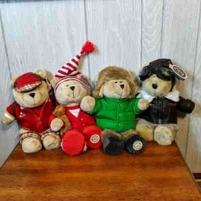 Starbuck Bearista Bears Plush Collectors Items Lot Of 4 limited edition - Sold on eBay Nov, 25th 2019 for $50.00