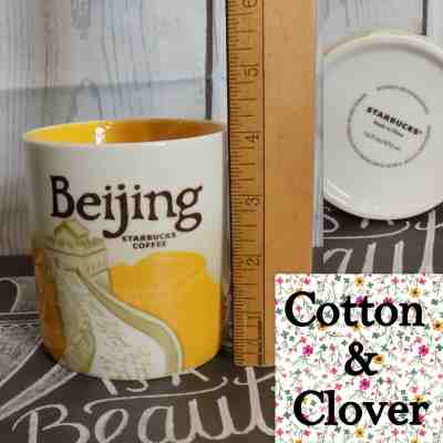 Starbucks Coffee 2015 Global Icon Mug Cup Beijing China Great Wall - 16 oz - Sold on eBay Nov, 25th 2019 for $24.99
