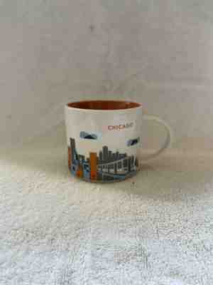 NEW Starbucks Oversize Coffee Mug You Are Here Collection CHICAGO 14oz - Sold on eBay Nov, 25th 2019 for $19.99