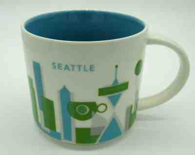 Starbucks YAH You Are Here Coffee Mug - SEATTLE Washington rare cup 14 oz - Sold on eBay Nov, 25th 2019 for $19.99