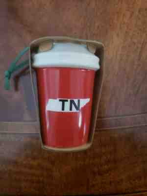 Starbucks Holiday Limited 2016 Edition Christmas Ornament Tennessee TN - Sold on eBay Nov, 25th 2019 for $29.99