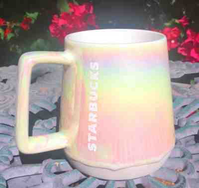*PRESTIGIOUS RARE* Starbucks Iridescent Pearl Mug 12oz PREMIUM EDITION - Sold on eBay Nov, 25th 2019 for $19.99
