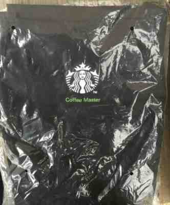 New In Package Starbucks Coffee Company Coffee Master Black Apron Barista - Sold on eBay Nov, 25th 2019 for $34.99