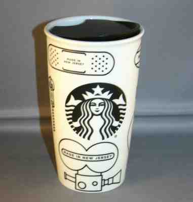 starbucks new jersey 12 oz. ceramic tumbler  NWT  - Sold on eBay Nov, 25th 2019 for $35.88