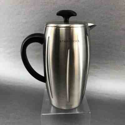 Starbucks 2003 Barista Stainless Steel Thermal Coffee Press 32 oz French Press - Sold on eBay Nov, 26th 2019 for $48.50