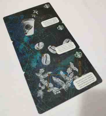 Starbucks Malaysia Card ~ Constellation Card Series set of 3 - Sold on eBay Nov, 26th 2019 for $30.00