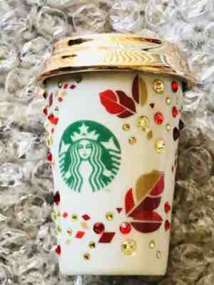 ????STARBUCKS SWAROVSKI ORNAMENT Cups HOLIDAY CHRISTMAS Souvenirs Mementoes Sleeve - Sold on eBay Nov, 26th 2019 for $28.00