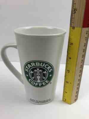 2006 STARBUCKS Coffee Cup Grande Mug Green Mermaid Logo 16oz  6" Tall Latte EUC - Sold on eBay Nov, 26th 2019 for $15.43