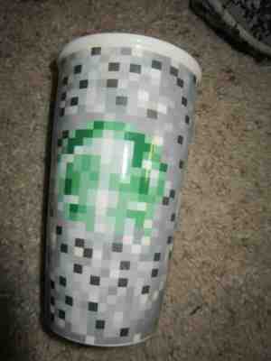Starbucks Rodarte 2012 Pixel 12 oz Tall Coffee Travel Mug Cup with Lid - Sold on eBay Nov, 26th 2019 for $24.99