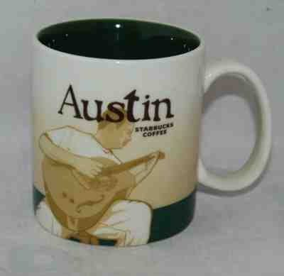 Starbucks Austin TX Coffee Mug Cup Collector Series 16 oz 2012 - Sold on eBay Nov, 26th 2019 for $17.59