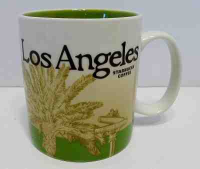 Starbucks Coffee Los Angeles 16 oz Mug Cup 2010 Collector Series - Sold on eBay Nov, 26th 2019 for $20.00