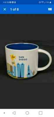 Starbucks San Diego You Are Here Collection Coffee Mug Cup 2015 - Sold on eBay Nov, 26th 2019 for $18.50