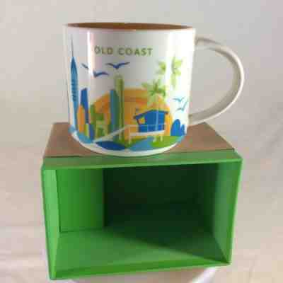 Starbucks Coffee Mug "You Are Here" Gold Coast Australia New In Box - Sold on eBay Nov, 26th 2019 for $33.33