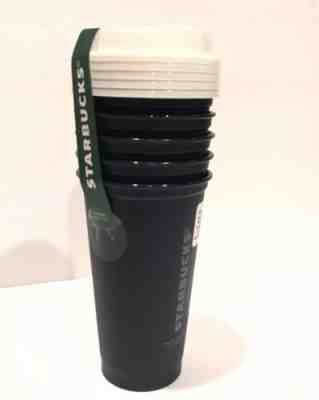 Starbucks Coffee Reusable Cup Navy Blue Tumbler 16 oz - 5 Pack NEW - Sold on eBay Nov, 25th 2019 for $17.75