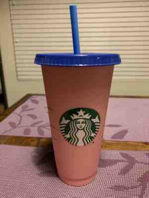 SINGLE Starbucks Reusable COLOR CHANGING Cold Cups Summer 2019 24 oz - ONE CUP - Sold on eBay Nov, 25th 2019 for $15.00