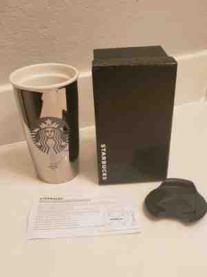 2012 Starbucks Limited Edition White Gold Tumbler - Sold on eBay Nov, 25th 2019 for $25.99