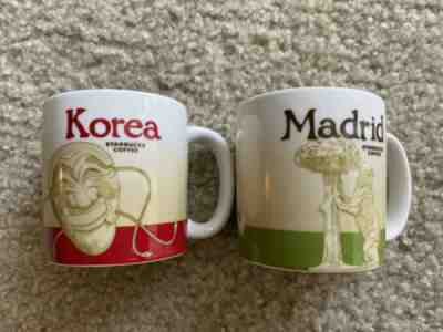 Starbucks Madrid Korea Demitasse Cup Mug 3oz - Sold on eBay Nov, 25th 2019 for $29.90