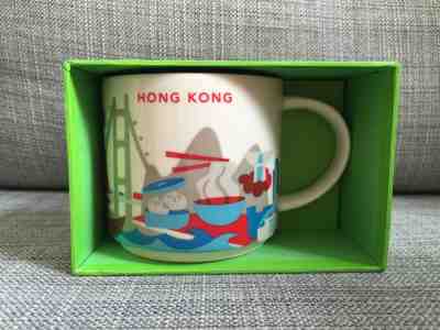 STARBUCKS City Mug Collection CHINA HONG KONG YOU ARE HERE FAMOUS SIGHSEEING NEW - Sold on eBay Nov, 25th 2019 for $25.99