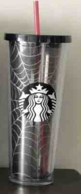 Starbucks Spiderweb Hallwoeen Tumbler - Sold on eBay Nov, 25th 2019 for $35.00
