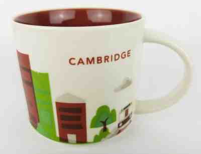 Starbucks Cambridge You Are Here Collection Coffee Tea Mug 2013 14 oz - Sold on eBay Nov, 25th 2019 for $25.49