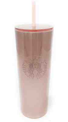 2019 Starbucks Holiday Stainless Steel 24 oz. Rose Gold Ombré - Sold on eBay Nov, 25th 2019 for $39.00