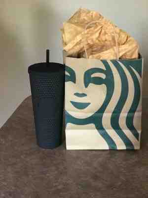 STARBUCKS SET! 2019 MATTE BLACK STUDDED TUMBLER CUP & HALLOWEEN PURPLE LIMITED! - Sold on eBay Nov, 24th 2019 for $89.50