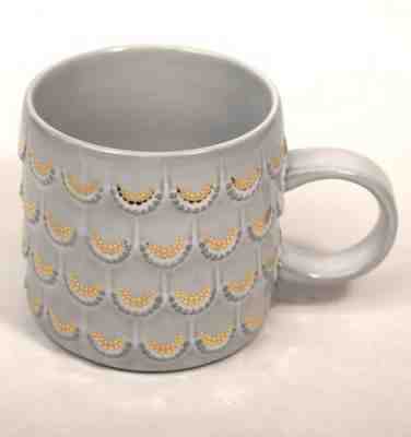 Starbucks Coffee Mug 2016 Anniversary Mermaid Scales Blue Grey w/ Gold 10 fl oz - Sold on eBay Nov, 24th 2019 for $23.99