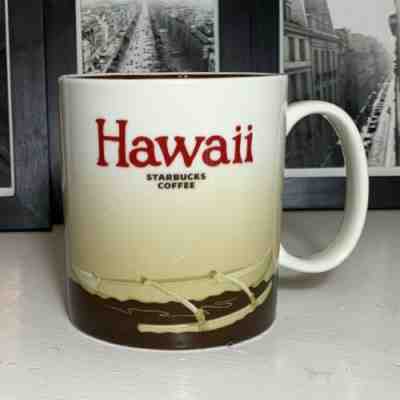 STARBUCKS 2009 HAWAII Collector Series Coffee Mug/Cup 16oz Limited Ed EUC - Sold on eBay Nov, 24th 2019 for $15.15