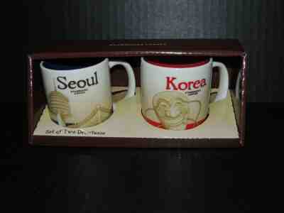 Starbucks coffee Seoul and Korea Global Icons Collector Series Demitasse Mug Cup - Sold on eBay Nov, 24th 2019 for $114.95