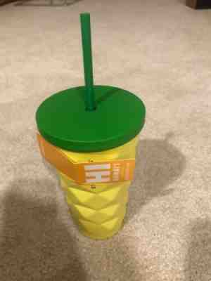 New Starbucks Hawaii Pineapple Grande 16 oz. Metal Tumbler Cold CUP Mug - Sold on eBay Nov, 24th 2019 for $40.00