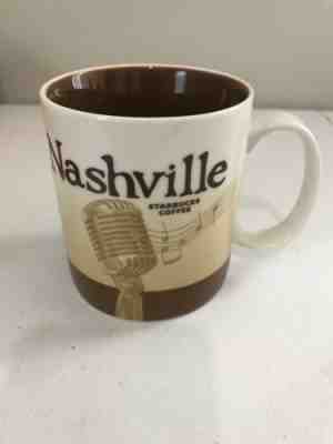 Starbucks 2011 Nashville Tennessee 16 oz Global Icon Collector Coffee Tea Mug - Sold on eBay Nov, 24th 2019 for $29.90