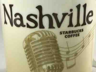 STARBUCKS 2012 Nashville Tennessee Microphone 16 Oz Coffee Mug Cup CityScape NEW - Sold on eBay Nov, 24th 2019 for $35.99
