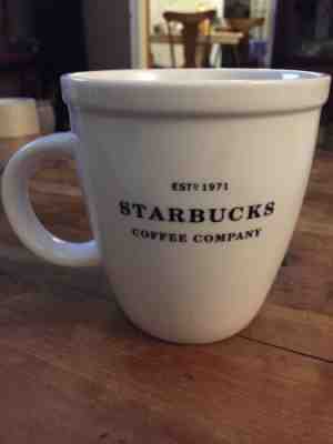 Starbucks Barista Coffee Company Mug. 2007. Reads Est. 1971 - Sold on eBay Nov, 24th 2019 for $15.00