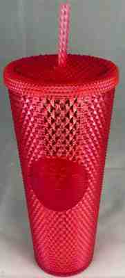 Brand New!!!  Rare 2019 *24oz* StarBucks Spiked Tumbler!!! (Hot Pink) - Sold on eBay Nov, 24th 2019 for $49.99