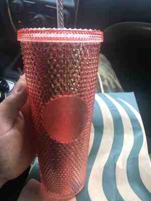 Starbucks Rose Gold Sparkling Iridescent Cold Cup Summer 2019 Tumbler FAST SHIP - Sold on eBay Nov, 24th 2019 for $50.00