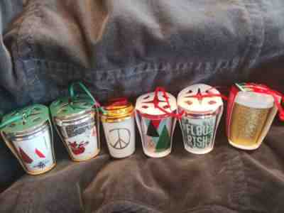 Starbucks Ceramic Ornaments Lot Of 6 Different Ornaments 2014-2018 - Sold on eBay Nov, 24th 2019 for $29.00